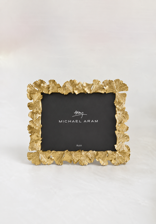 Golden Ginkgo Frame | Michael Aram