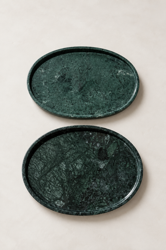 Oval Tray | Green Parade