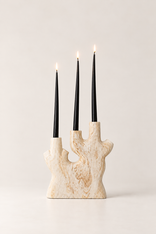 Candle Holder | Woodstone Coral