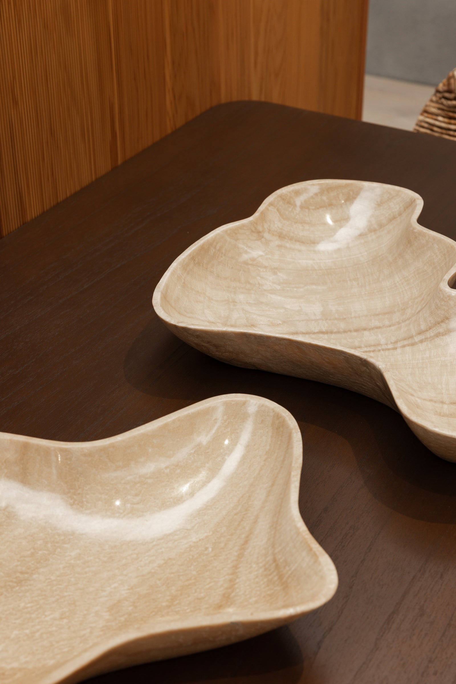 Sea Plate Bowl Onyx Stone Cita Mulya