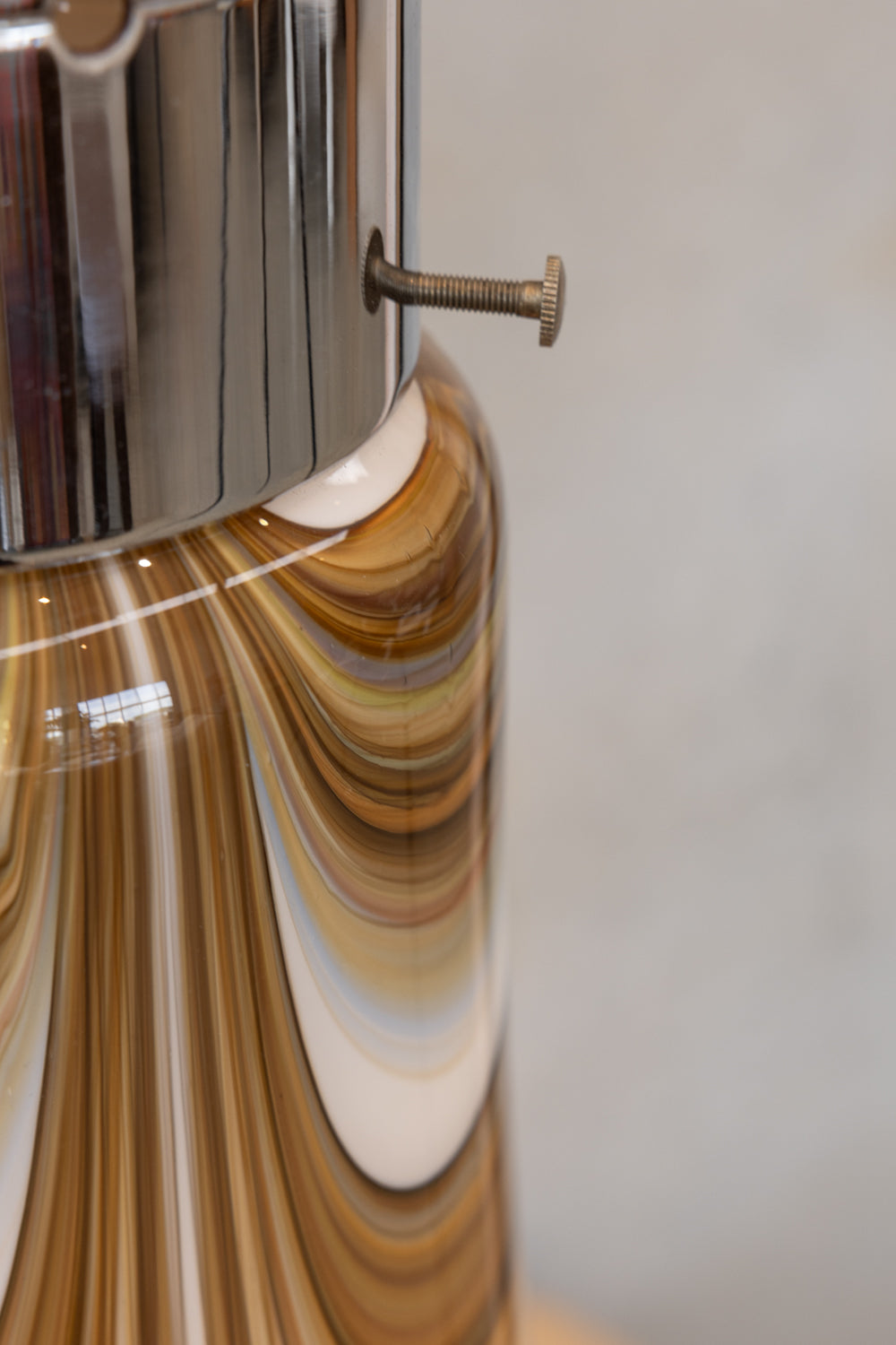 1970s Italian Brillo lamp by Carlo Nason Made in Murano, Venice
