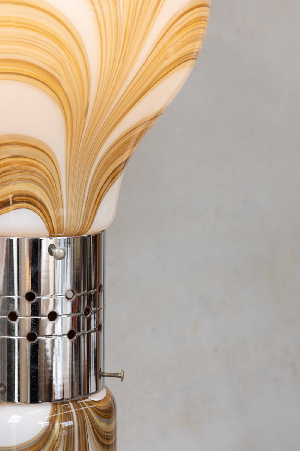 1970s Italian Brillo lamp by Carlo Nason Made in Murano, Venice