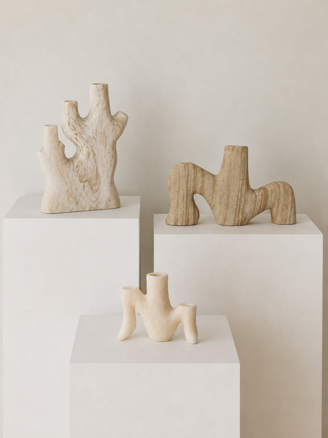 Candle Holder — Onyx by Cita Mulya — view 2 | Amier Home