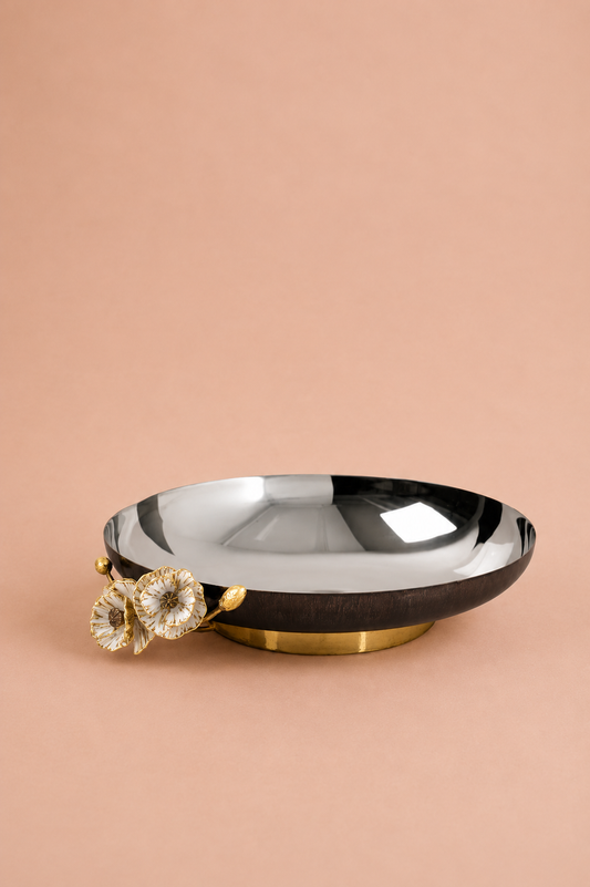 Anemone Large Footed Platter | Michael Aram