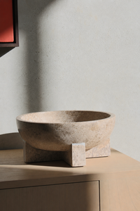 Bowl — Three Leg Pedestal by WABE — view 8 | Amier Home
