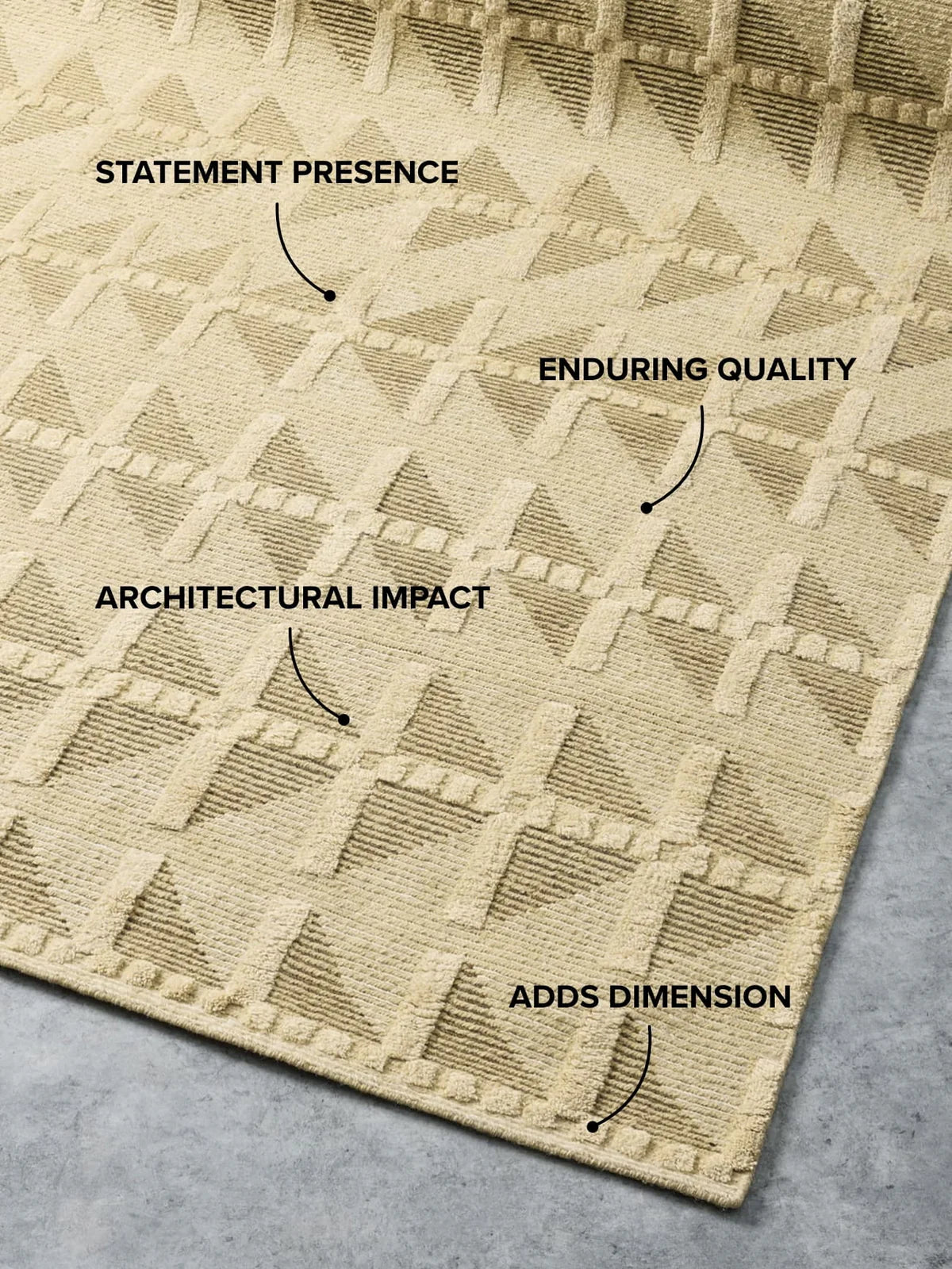 Ark — Rug by Tribe Home — view 3 | Amier Home
