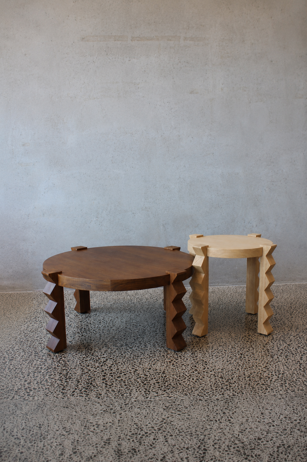 Zig Zag — Side Table by Maison Sauvage — view 4 | Amier Home