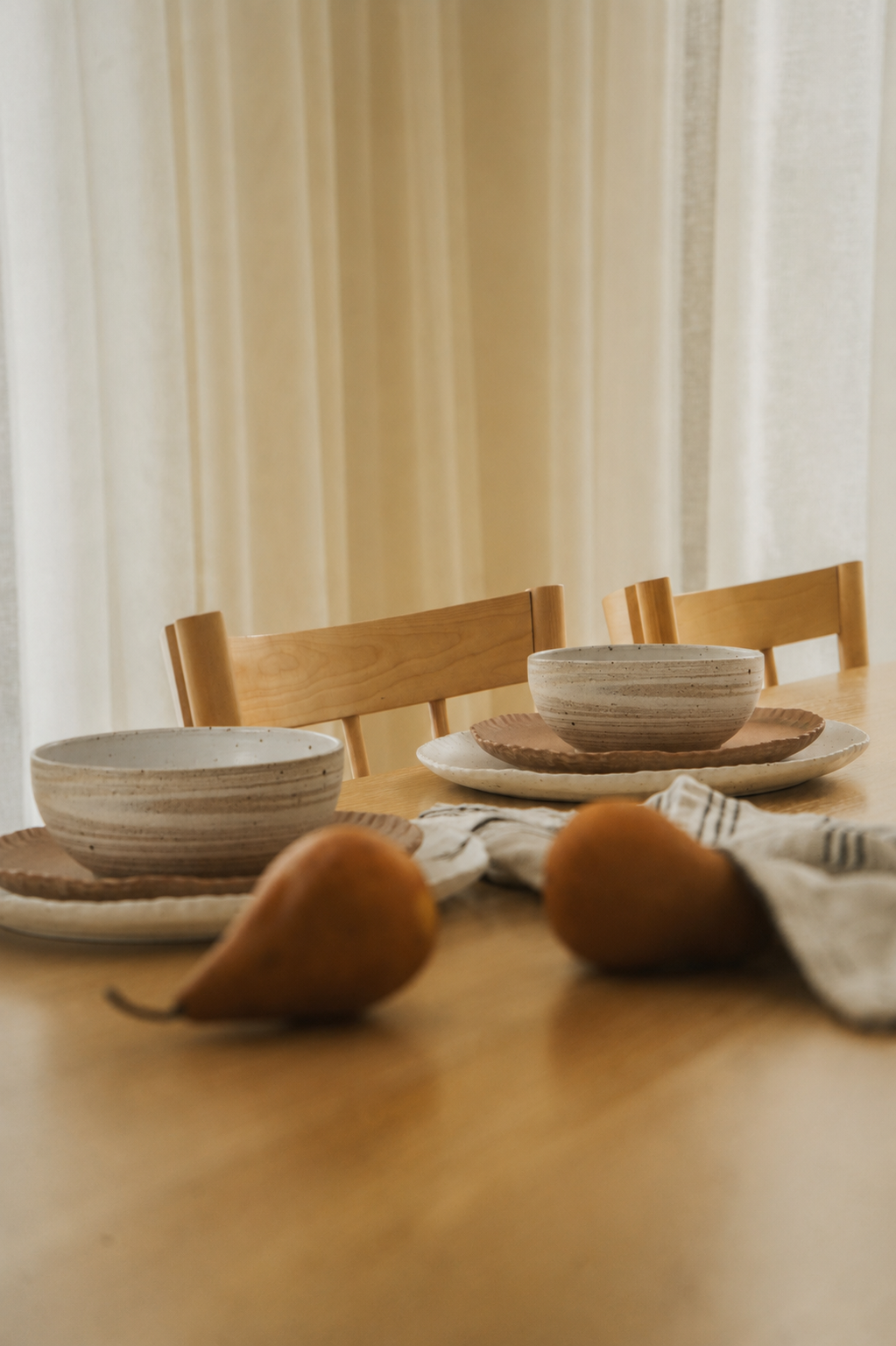 Plate Large — Handmade Ceramic by Ava Studio — view 9 | Amier Home