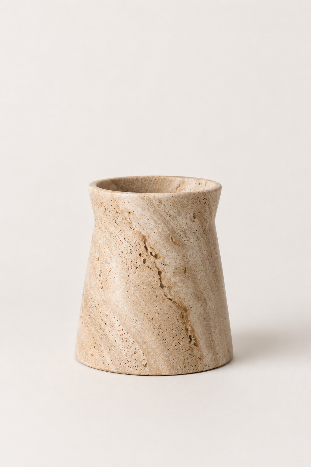 Vase — Woody Sandstone by Cita Mulya — view 3 | Amier Home