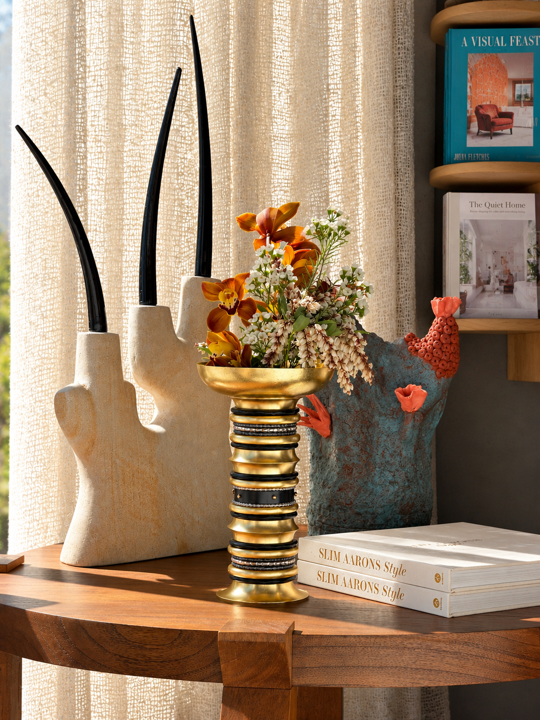 Naga Medium Vase | Michael Aram