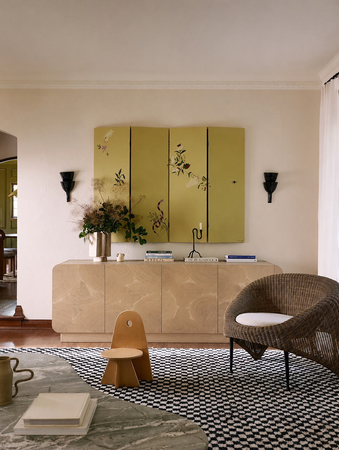 Omada — 4 Door Sideboard by Janish Home | Amier Home