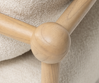 Karia — Armchair by Maison Sauvage — view 9 | Amier Home