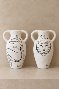 Sleeping Woman Vase | By Rizz