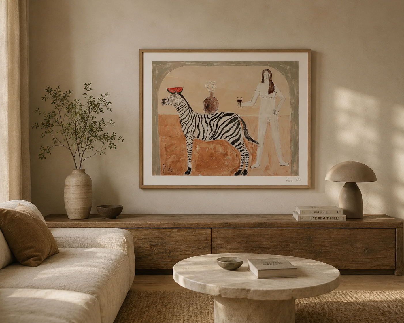 Le Derniere Cene - The Last Supper Print (Small) — By Rizz — view 2 | Amier Home