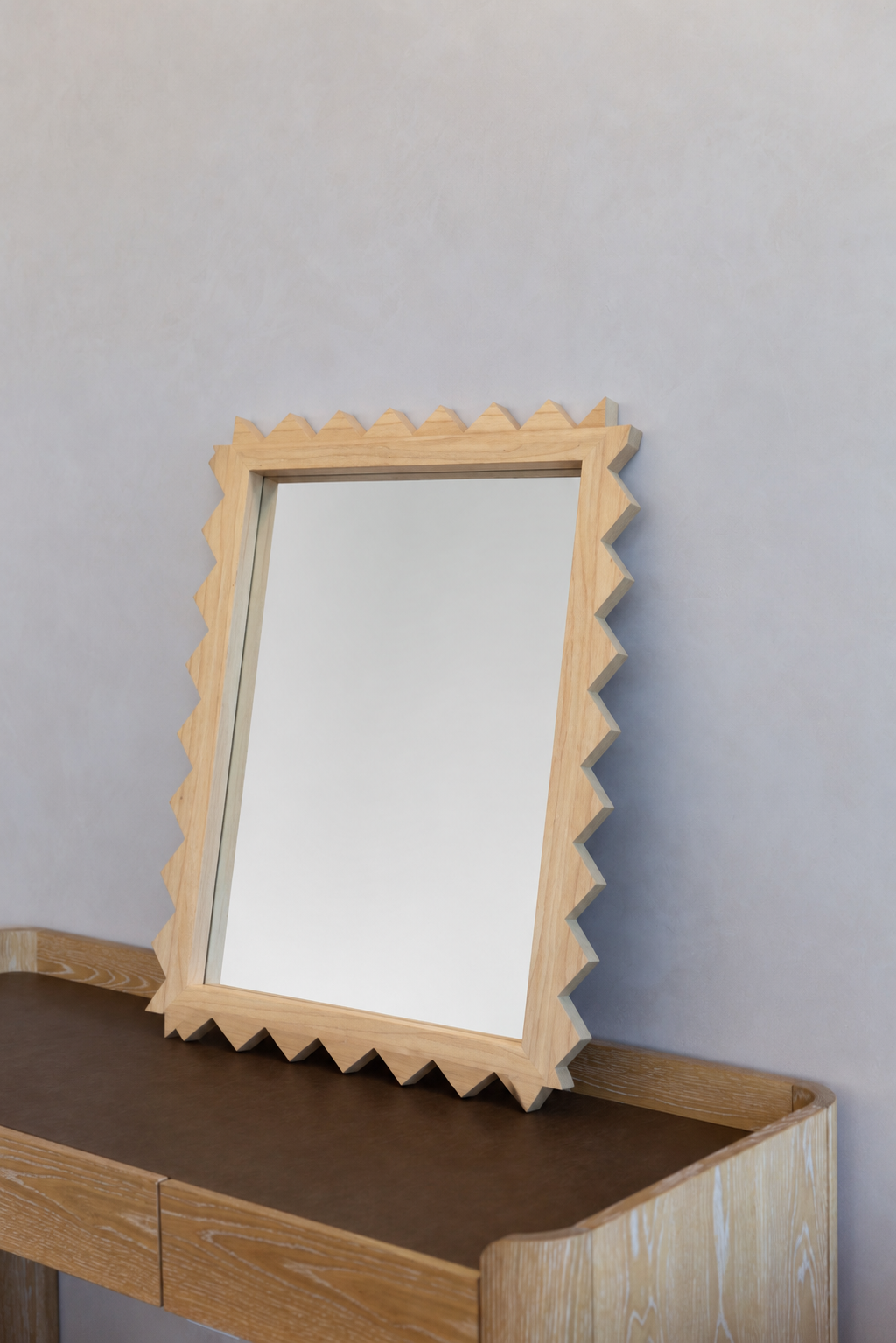 Zig Zag — mirror by Maison Sauvage — view 2 | Amier Home
