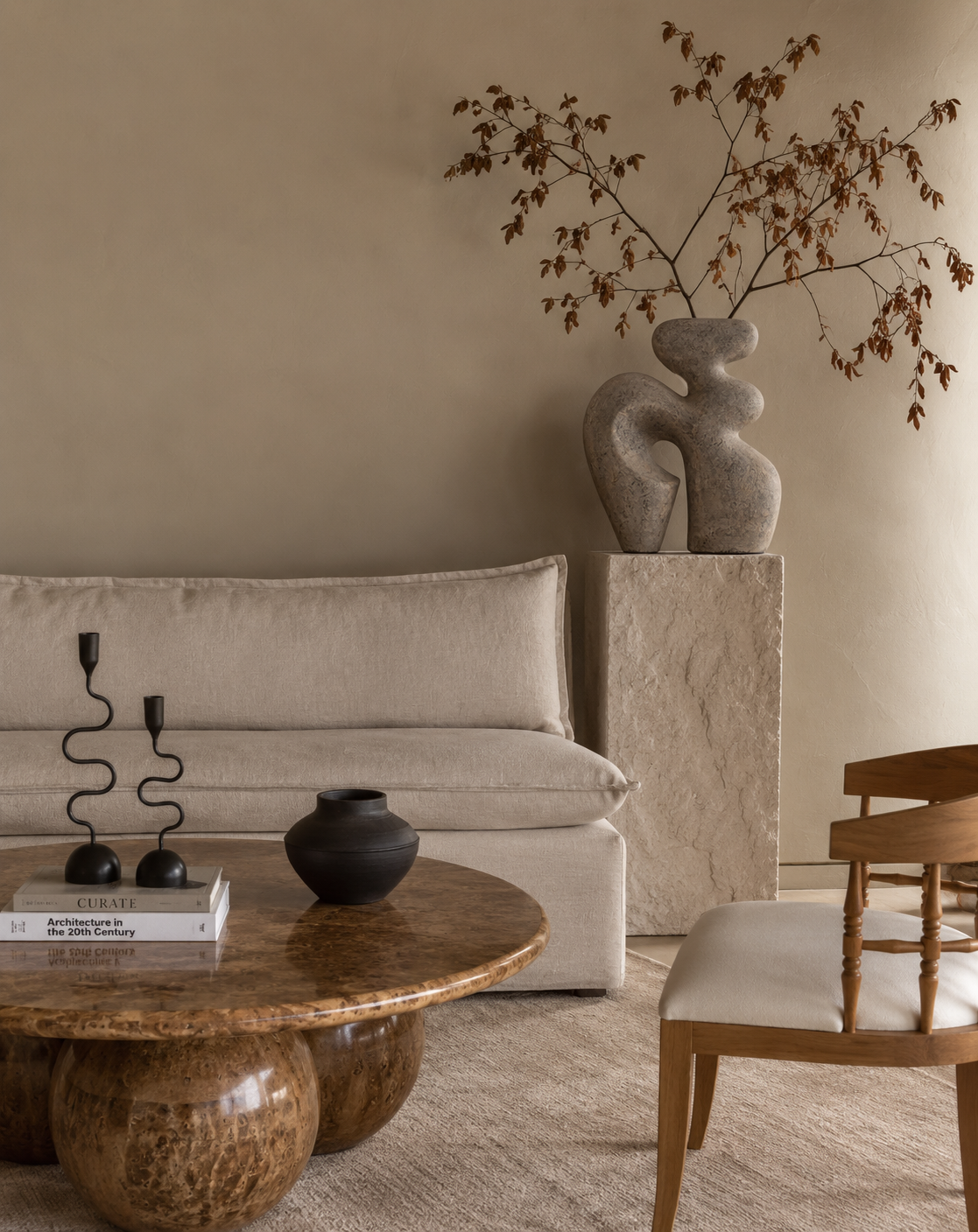 Luna Vase | Fiber Cement