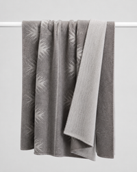 indy Texturized Throw grey Blanket