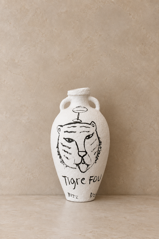 Tiger Vase | By Rizz