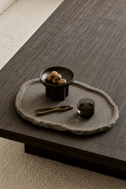 Organic Cut Tray | River Stone