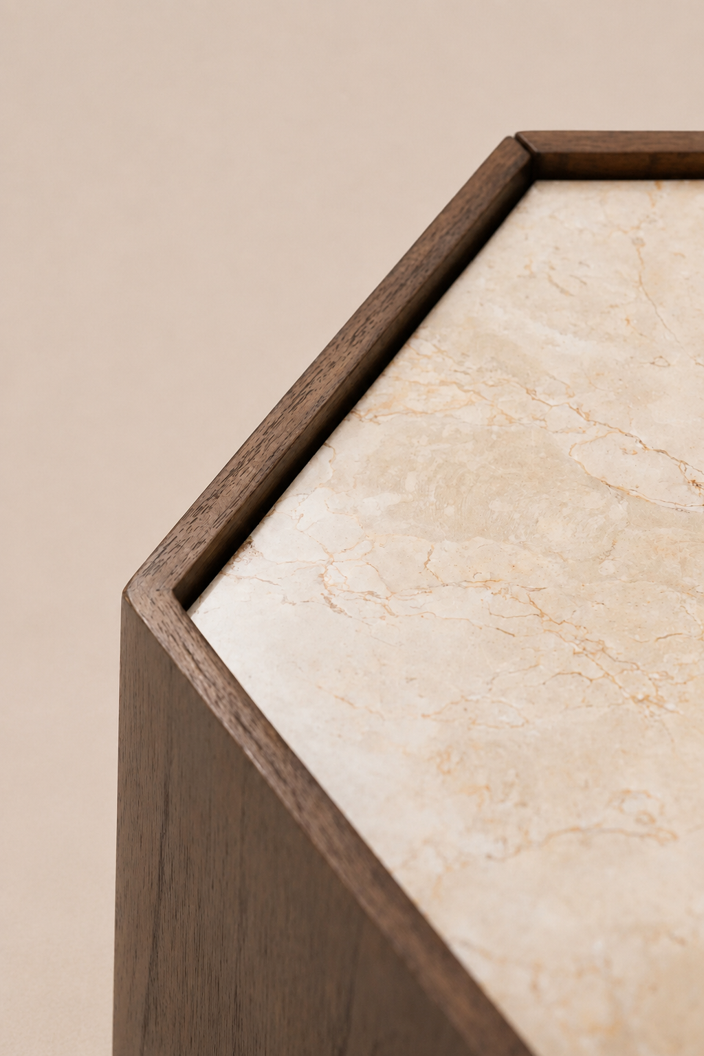 Hexagon — Side Table by Maison Sauvage — view 5 | Amier Home