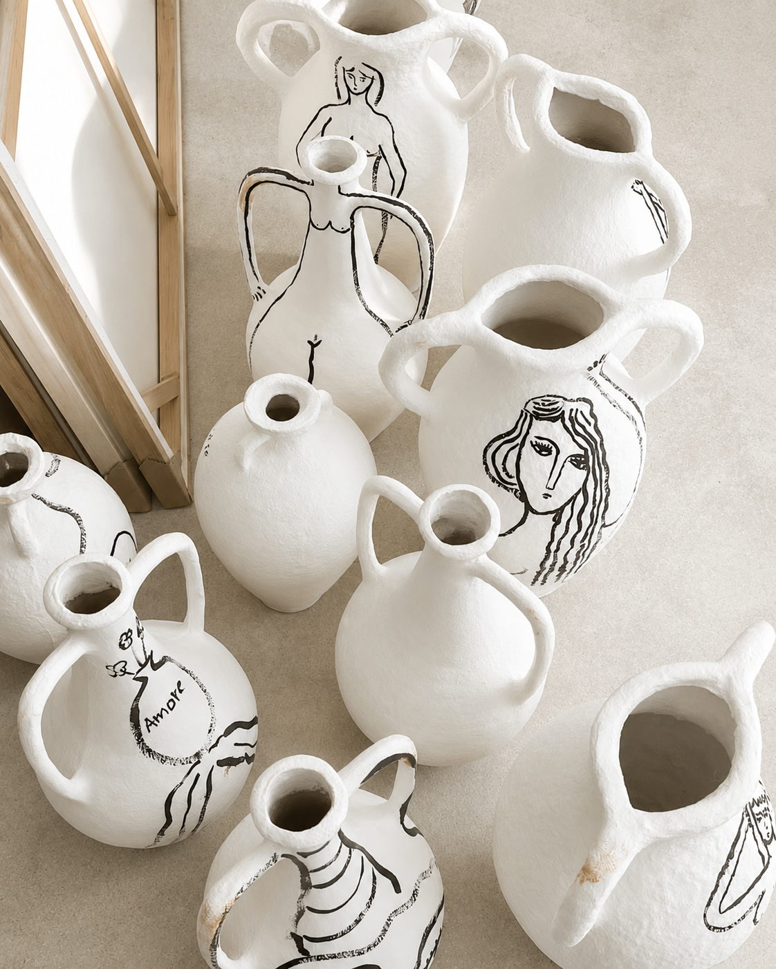 Sleeping Woman Vase — By Rizz — view 5 | Amier Home