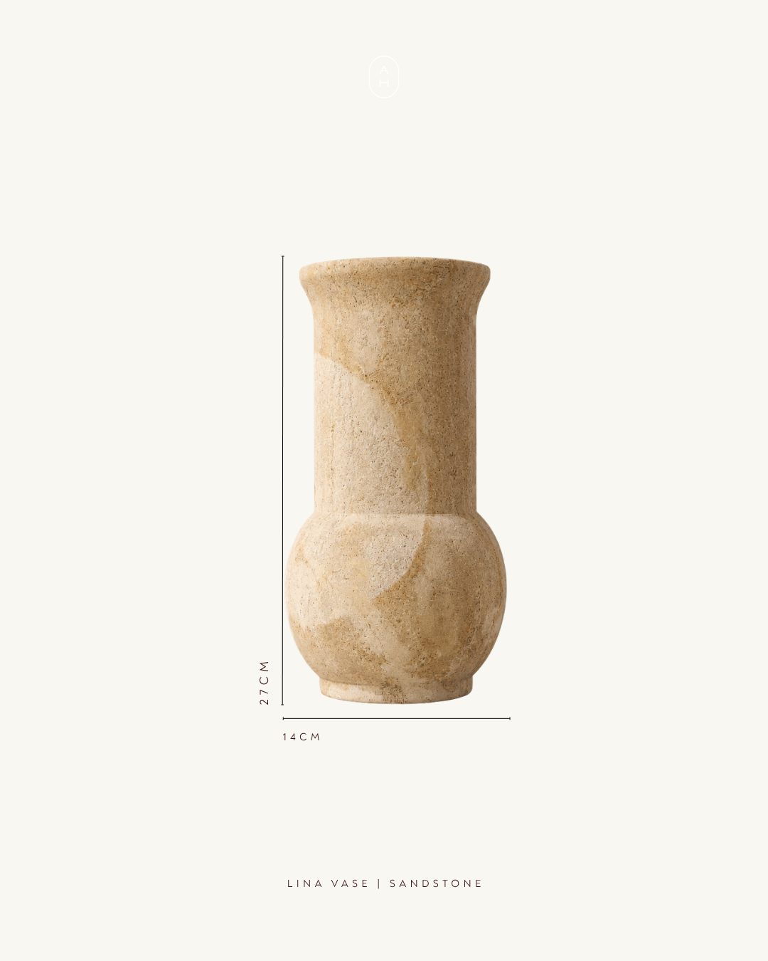 Lina Vase | Sandstone