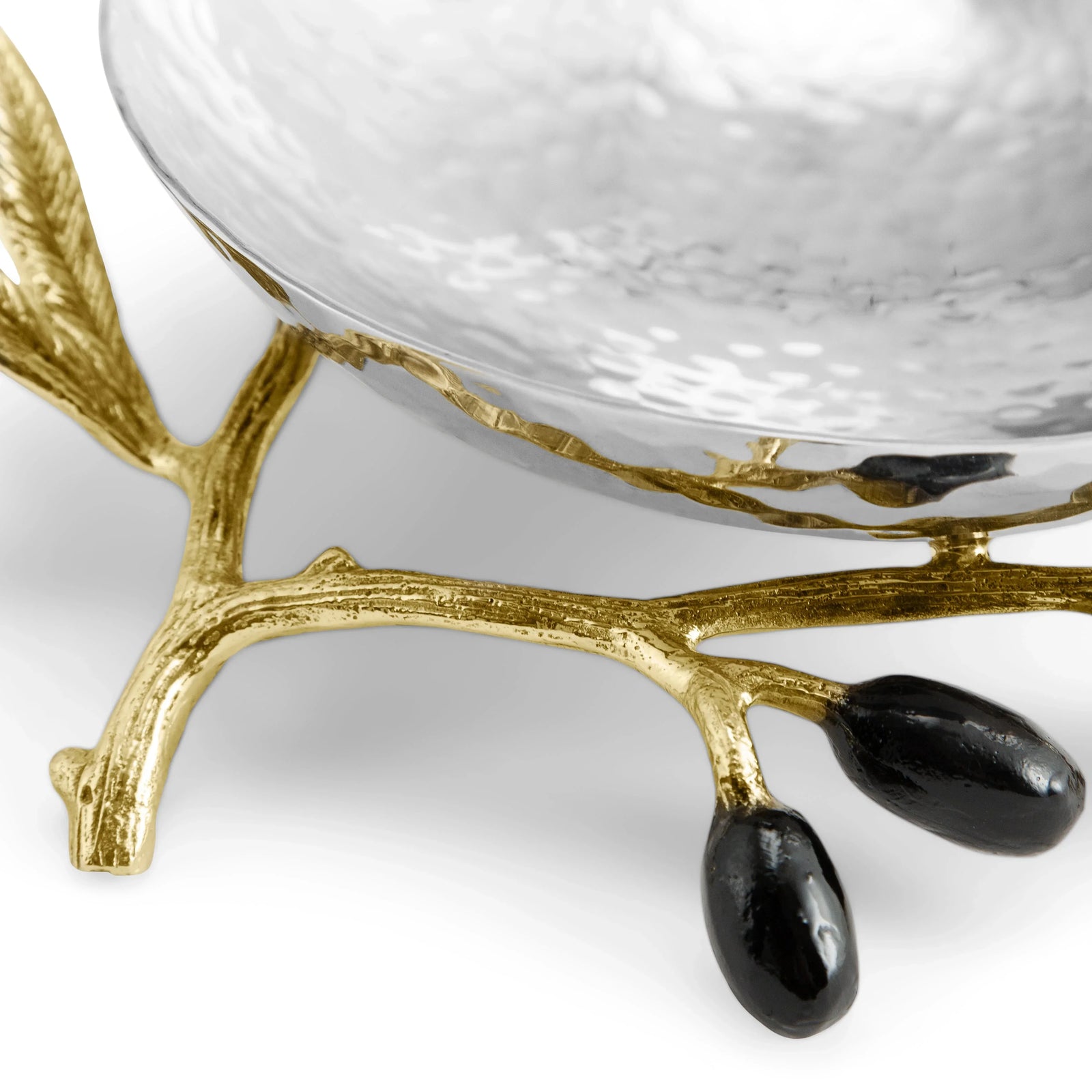 small decorative plate made of steel Michael Aram