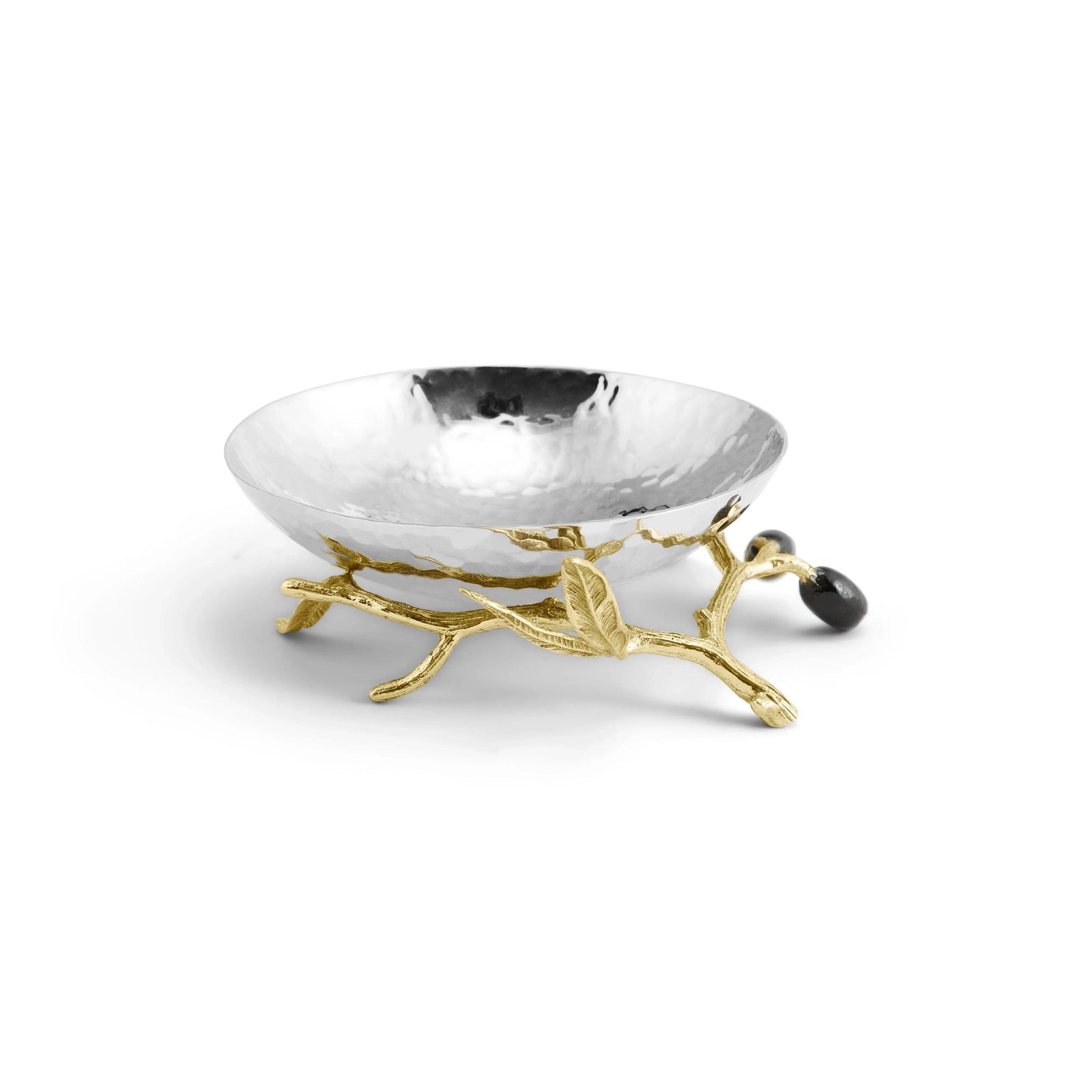 small decorative plate made of steel Michael Aram