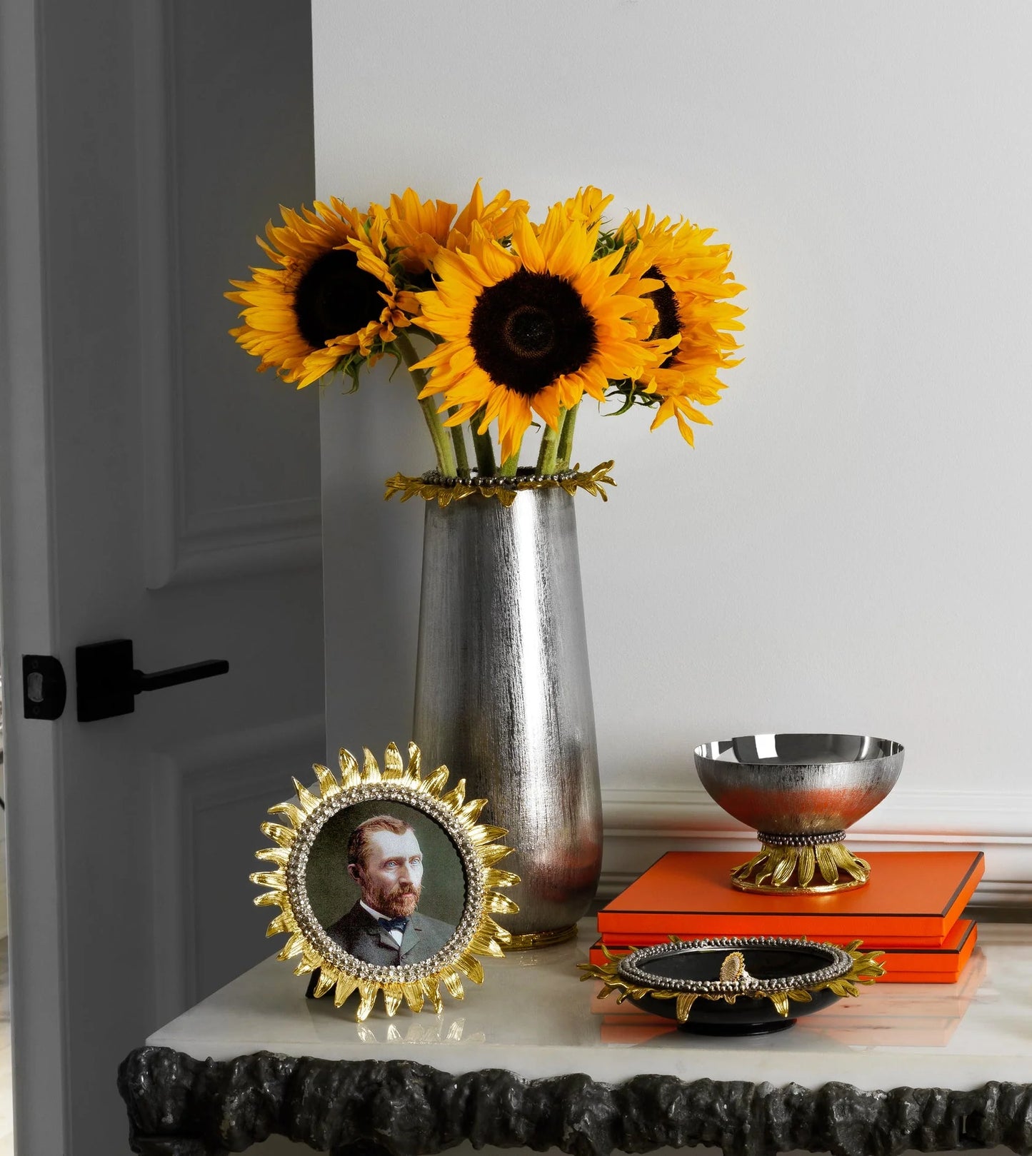 Sunflower Frame — Michael Aram — view 2 | Amier Home