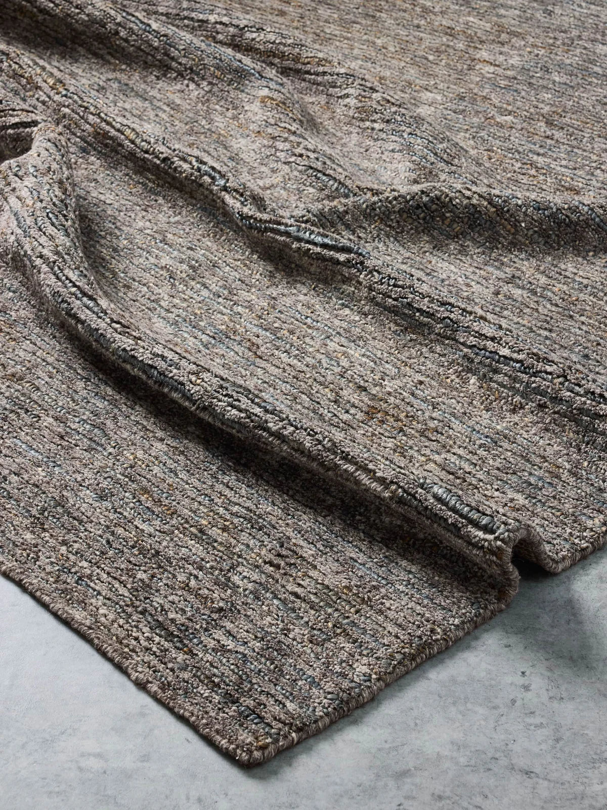 Peru 100% wool rug Brown grey