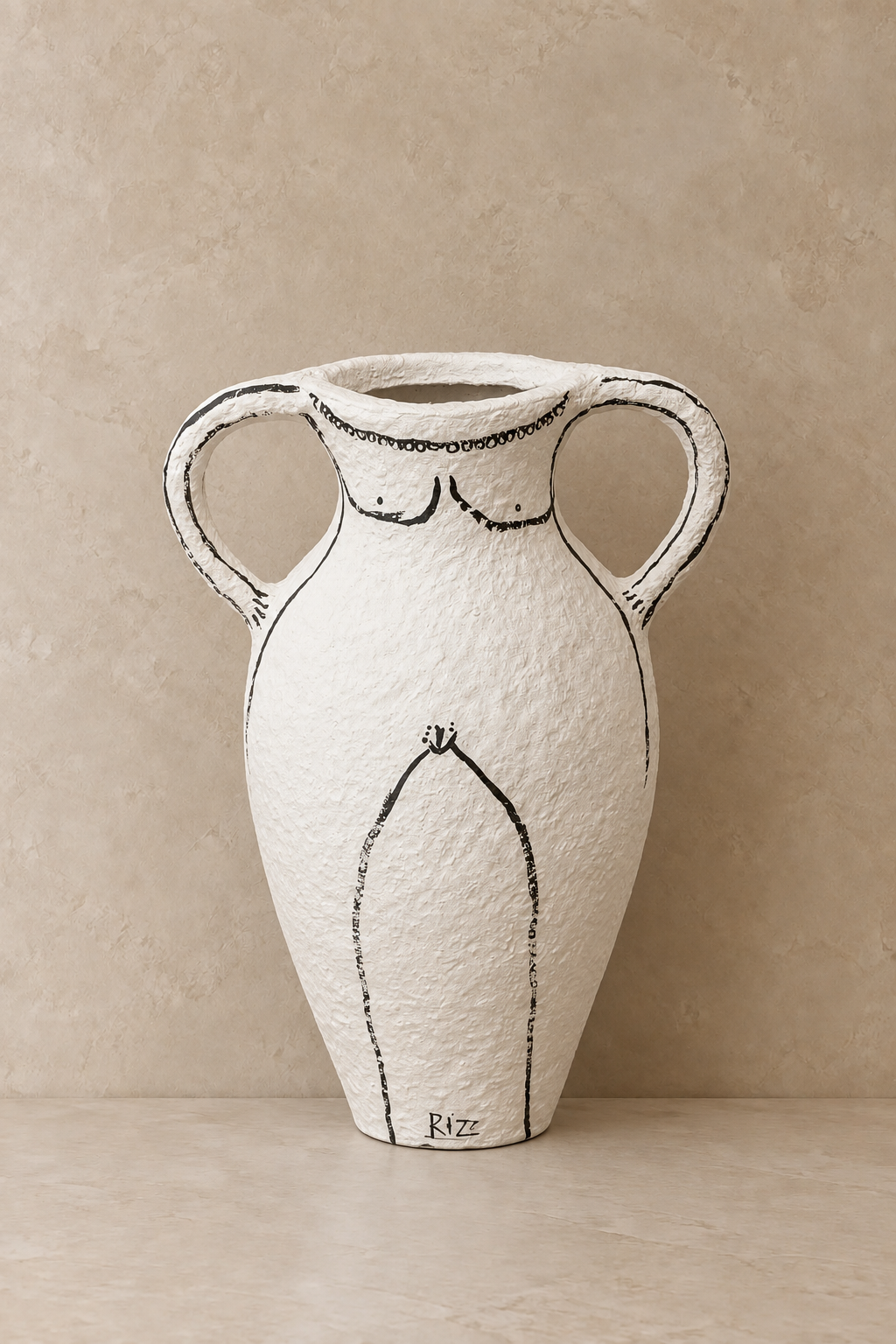Beaded Necklace Vase | By Rizz